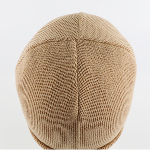 LCC3361 Bonnet d'hiver en tricot tendance, bonnet en <span class=keywords><strong>satin</strong></span> de soie, logo brodé personnalisé, bonnets avec logo brodé - Product Image 5
