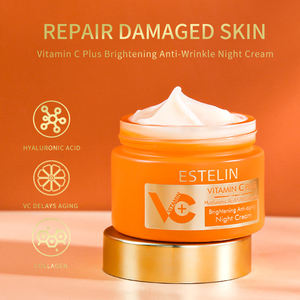 Crème de nuit pour le visage blanchissante et anti-âge à la vitamine C et anti-rides ESTELIN Crème éclaircissante pour le visage - Product Image 3