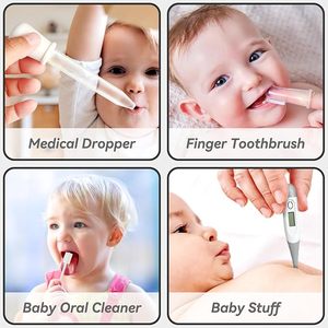 Trousse de Soin et Sécurité pour Bébé avec Brosse, Peigne, Mouche-Bébé – Essentiels de Soin pour <span class=keywords><strong>Nouveau</strong></span>-nés Filles et Garçons - Product Image 6
