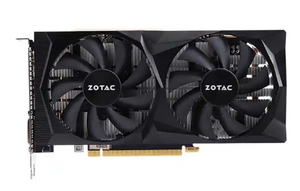 Zotac <span class=keywords><strong>GeForce</strong></span> GTX 1650 <span class=keywords><strong>4GB</strong></span> GDDR6 12000 MHz Tarjeta gráfica Destructor de 128 bits Juegos de escritorio con ventilador Enfriador Producto usado - Product Image 3