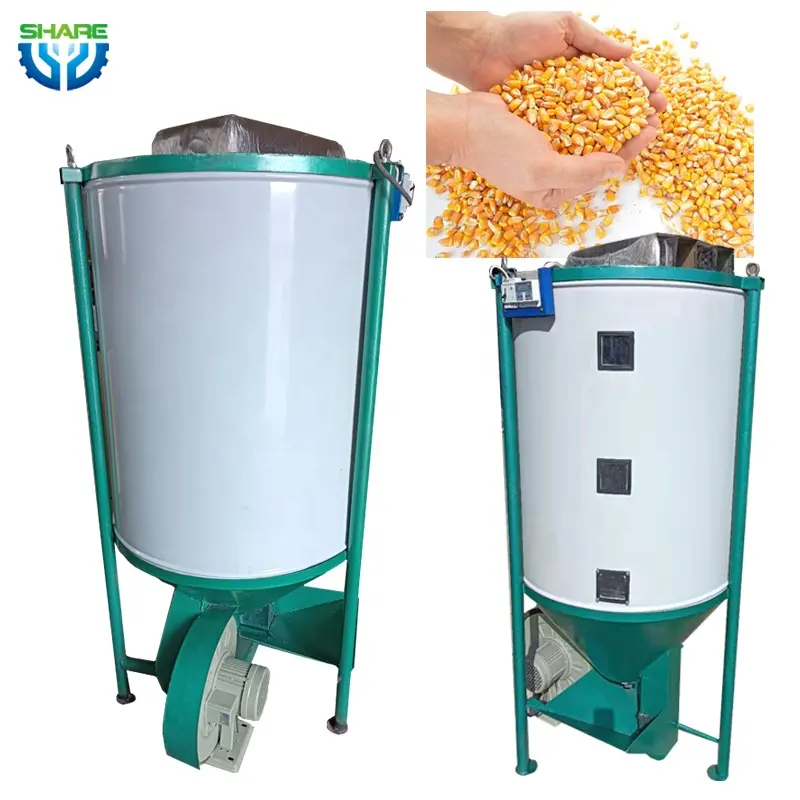 Tự động hóa Mini Silo Hạt máy sấy Hạt máy sấy