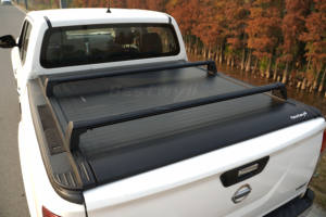 BESTWYLL Universal 4X4 portaequipajes para <span class=keywords><strong>techo</strong></span> barras transversales Pickup cama <span class=keywords><strong>maletero</strong></span> de aluminio portaequipajes para Nissan Navara - Product Image 4