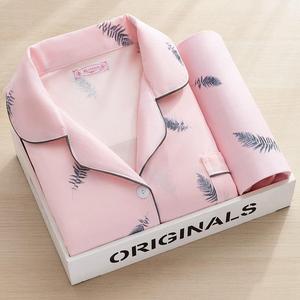 P281 Pigiama Personalizzato a Due Pezzi con Maniche Lunghe, Abbigliamento da Casa Carino per Giovani Donne - Product Image 3