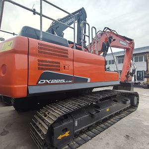 Doosan เครื่องขุดตีนตะขาบมือสอง25ตัน225LC-9C รถขุดสไตล์เกาหลี - Product Image 6