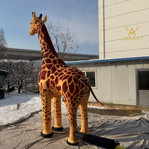 Globo Inflable de Jirafa Africana de 4m de Altura para Exhibición en Parques Zoológicos y Fiestas Temáticas - Product Image 6