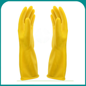 ถุงมือยางเอ็นวัวหนานหยางไป๋ ขนาดใหญ่ กันน้ำ สำหรับล้างจาน - Product Image 4