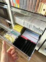 Meuble de Rangement à Tiroirs Style Classeur, Vitrine de Salon de Manucure, Rangement pour Vernis à Ongles et Colle, Meuble de Rangement Domestique