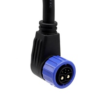 Vente chaude Prix Usine M23 6 Broches 2 + 4 Connecteur Étanche Vélo Batterie Connecteur D'alimentation Pour e-Scooter Chargeur Et Déchargeur