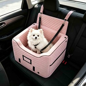 Siège auto rehausseur pour chien, coussin de protection pour animal de compagnie, siège de voyage pour chiot, siège auto pour chien, rehausseur de siège auto pour la plupart des voitures - Product Image 4