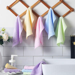 Toalla Facial de Bambú Suave y Tejida, Súper Absorbente, Ecológica y Colorida, <span class=keywords><strong>para</strong></span> Hotel, Hogar y Baño, Venta al Por Mayor - Product Image 5