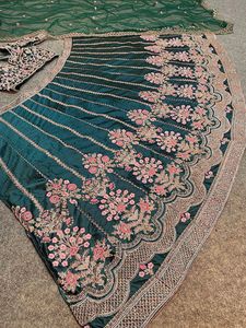 Ethnic Clothing Party Wear Malai Satin Embroidery Work Lehenga <strong>Choli</strong> With Dupatta <strong>Online</strong> <strong>Shopping</strong> <strong>India</strong> - Product Image 5