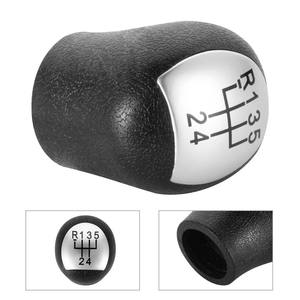 Renault Twingo Scenic Megane Laguna Kangoo <span class=keywords><strong>Clio</strong></span> II <span class=keywords><strong>2</strong></span> MK2 172 18 Logan Bouton <span class=keywords><strong>de</strong></span> levier <span class=keywords><strong>de</strong></span> vitesses 5 vitesses en plastique argenté noir antirouille - Product Image 2