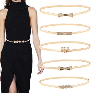 Senhoras corpo cadeia moda metal estiramento decorativo cintura jóias com correntes cinto elegante - Product Image 2