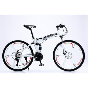 Bicicleta de Montaña Plegable de Acero con Llantas Gruesas de Aleación, 21 Velocidades, Frenos de Disco Dobles, Alta Calidad, Precio Económico, Modelo 2026 OEM - Product Image 4