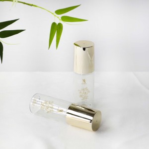 High Quality 100ml Plastic Round Skin Care Face Toner <strong>Perfume</strong> <strong>Spray</strong> <strong>Bottle</strong> with Gold Cap for Cosmetic Packing - Product Image 3