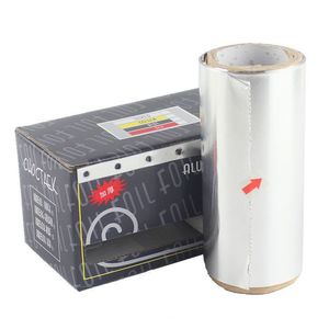Thickened Silver Aluminum Foil Nail Polish Remover <b>Wraps</b> Tin <b>Paper</b> <b>Roll</b> in Box - Product Image 2