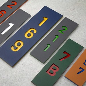 Targhe Numeriche per Porte in Acrilico OEM con Illuminazione per Hotel, Appartamenti e Uffici - Product Image 2