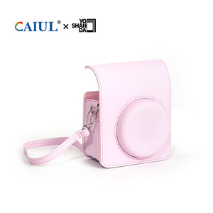 กระเป๋ากล้องดิจิตอล <span class=keywords><strong>instax</strong></span> Mini 13 แบบขายส่ง  กระเป๋าหนัง PU แฟชั่น พร้อมสายสะพาย สำหรับเดินทาง มี 5 สี  อุปกรณ์เสริมสำหรับ <span class=keywords><strong>instax</strong></span> mini 13 - Product Image 3