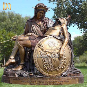 Estatua de bronce de tamaño real para decoración de jardín al aire libre, Ideal para decoración artística, Estatua de la iglesia María y Jesús - Product Image 2