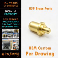 Pièces usinées en laiton OEM ODM pour raccords pneumatiques et hydrauliques, robustes, résistantes à la corrosion, durables, qualité supérieure HR HR-57 1000