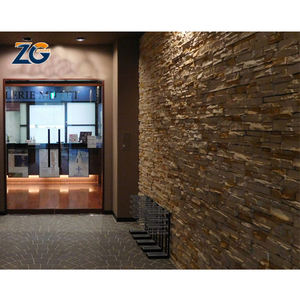 ZGSTONE un panneau pierre de Culture artificielle Pu Faux champignon pierre placage panneau mural latte pour l'aménagement paysager - Product Image 3