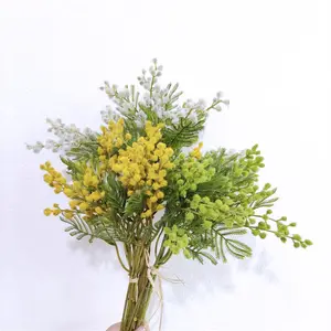 Personalizzazione del nuovo Design bouquet di perline artificiali bouquet di piante decorative fiori artificiali