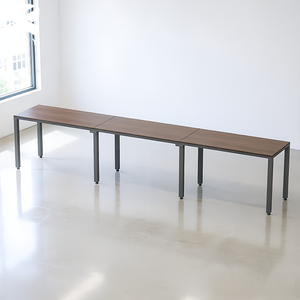3 Personas Workstation <strong>Desk</strong> Escritorio 360x60x75cm Office <strong>Desk</strong> Linkable Staff <strong>Desk</strong> <strong>Units</strong> for Infinite Long Row Configuration - Product Image 3