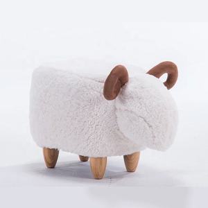 <span class=keywords><strong>Tabouret</strong></span> en bois pour la salle de séjour, avec rangement, animaux, <span class=keywords><strong>mouton</strong></span> - Product Image 2