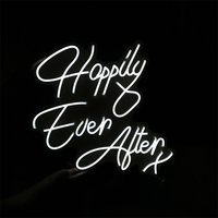 Barre publicitaire LED personnalisée, décoration de fête de mariage, enseigne LED, ailes d'ange, enseigne au néon LED