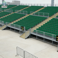 Chaise pliante en plastique pour terrains de football extérieurs, sièges de gymnase, sièges de stade, gradins pour stades
