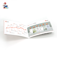 Brochures pliées en trois, personnalisées en carton A4, impression numérique CMJN, pour entreprises, livres médicaux, dépliants et catalogues – Vente en gros