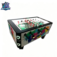 Table de baby-foot à monnayeur, machine de jeu d'arcade, jeu de football de table pour centre de jeux, bar, parc d'attractions