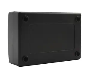 Benutzer definierte elektronische Gehäuse Kunststoff form Injektion kleine Box Platine Fall guten Preis schwarz abs Projekte elektronische Gehäuse Box