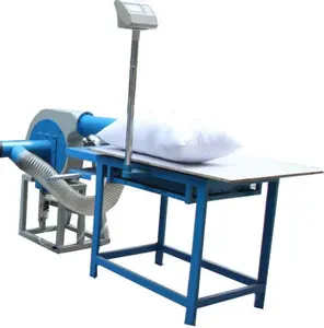 0 Auto Machine For Stuffing Pillows Fully Automatic Pillow Filling And Weighting