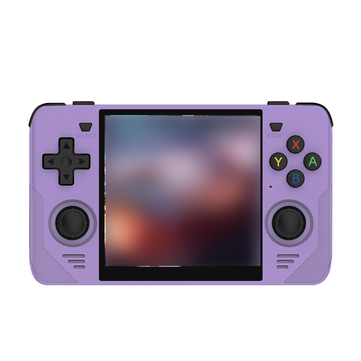 Powkiddy RGB30　パープル　128GB POWKIDDY RGB30 Retro Handheld Game Console - 4.0 Inch IPS Screen