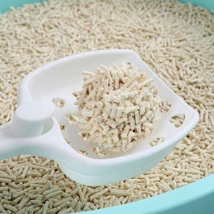 Litière pour chat en tofu à base de maïs, écologique, très bien notée, sans poussière, forte absorption, faible dispersion, jetable aux toilettes, parfum café naturel - Product Image 2