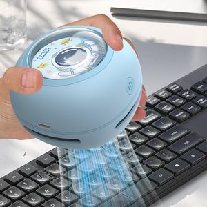 Taşınabilir hafif sevimli akıllı masa toz süpürgesi Robot süpürge Mini temizleyici ofis bilgisayar klavye için - Product Image 5