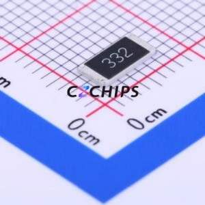 Résistance SMD 25121WJ0332T4E 2512 (Type : Film Épais) (Résistance : 3,3 kOhm Précision : 5%) - Product Image 1