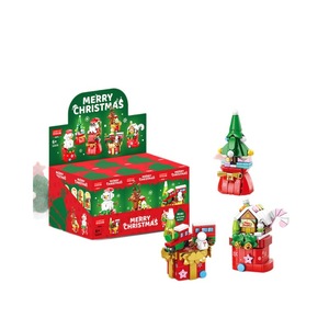 Compatible With <strong>Lego</strong> Building Blocks Christmas Theme Set 100-200 <strong>Pieces</strong> For Kids Age 5-14 Years Educational Toy Gift - Product Image 5