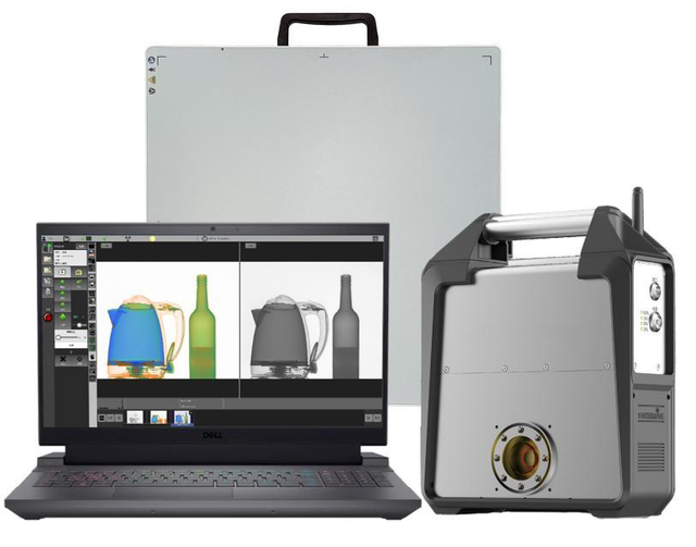 FJ-PW150 Wireless Portable X-ray Scanner | Handheld Security Inspection Machine for Handbags Briefcases Parcels NDT