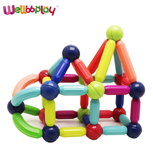 Juego de Bloques de Construcción Magnéticos de Plástico Educativos STEM, en Oferta, para Edades de <span class=keywords><strong>3</strong></span> Años en Adelante - Product Image 2