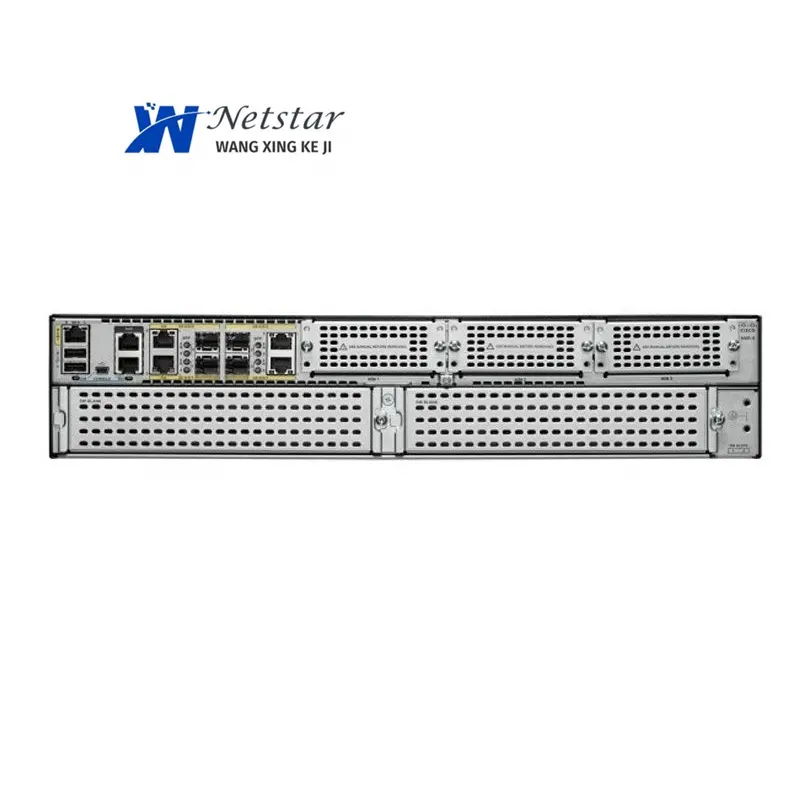ISR4451-X-SEC/K9 ISR 4451 router di livello enterprise con servizi integrati router modulare ISR4451-X-SEC/K9