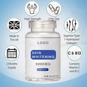 Ausreson Colágeno Cápsulas de ácido hialurónico Suplementos para blanquear la piel Vitamina C 500mg Cápsula de colágeno - Product Image 2