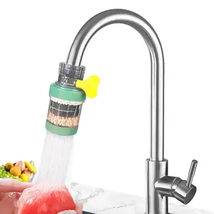 Itchen-Mini grifo purificador de agua con filtro de carbón activo, rociador magnético a prueba de salpicaduras para Cocina