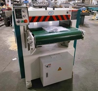 Raboteuse électrique à bois multifonctionnelle à double face de haute précision avec tête de coupe spirale intégrée