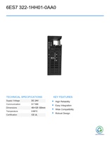 PLC de Automatización Industrial Usado 6ES7 322-1HH01-0AA0, Ideal para Sistemas de Control Industrial