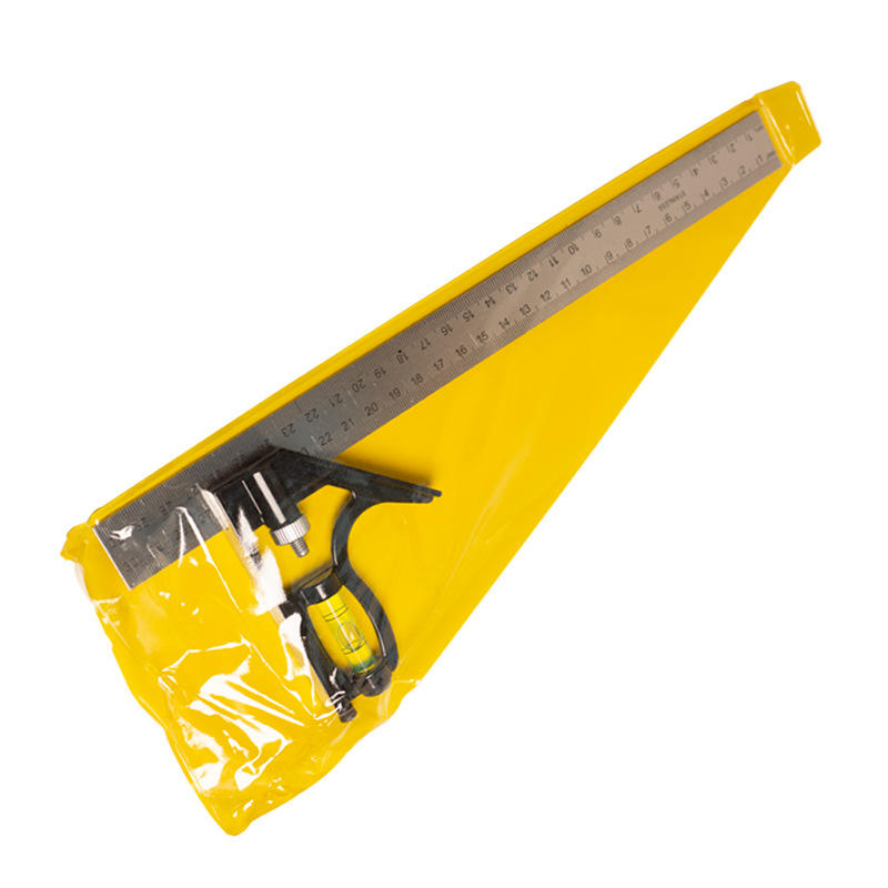 Base Ruler (Double-Sided Metric) Yellow Bag 145g