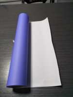 Papel de Alta Calidad para Plotter CAD, de una Sola Cara, Color Azul Púrpura, para Impresora de Inyección de Tinta, para Planos de Diseño de Construcción, 24 Pulgadas x 50 Yardas