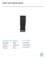 Controlador de Programación PLC de Automatización Industrial Usado S-m 6ES7 323-1BL00-0AA0 para Sistemas de Control Industrial