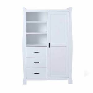 Ensemble complet de meubles pour bébé avec lit bébé réglable et table à langer pour armoire de chambre d'enfant - Product Image 4